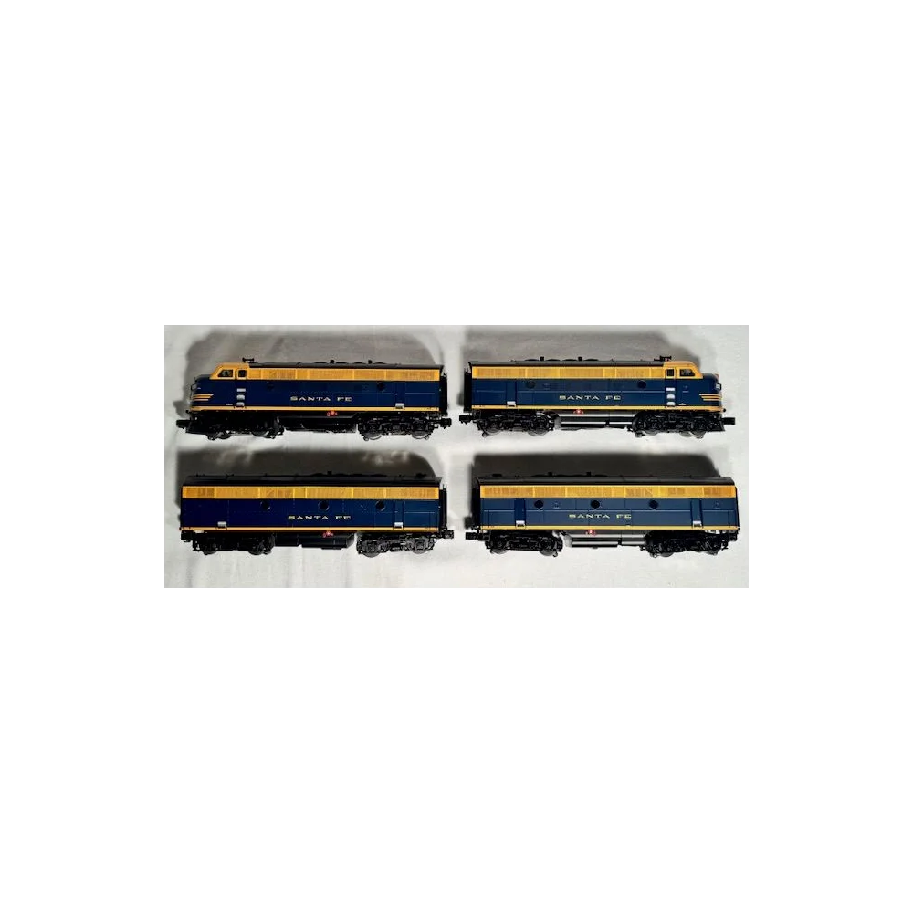 LIONEL 6-34635, 6-34638, 6-34639 SANTE FE CAT WHISKERS F3 ABBA DIESEL LOCOMOTIVES C-8 - Image 16